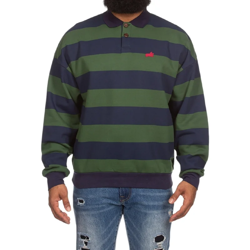 AKOO: Imperial Fleece LS Polo 741-8311