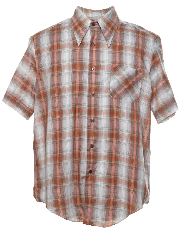 Multi-colour Checked Shirt - L