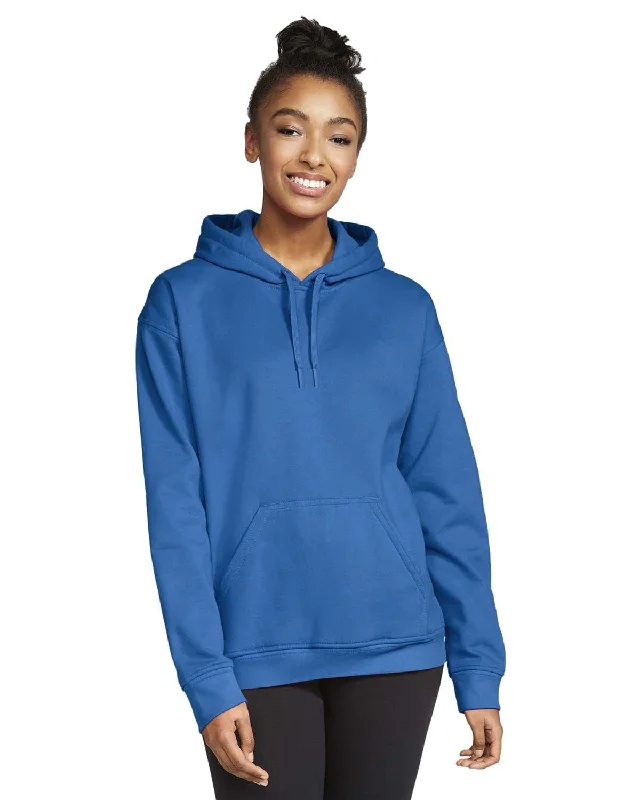 Gildan Softstyle Fleece Pullover Hooded Sweatshirt | Royal