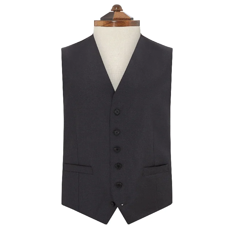 Hyde Charcoal Super 150's Waistcoat