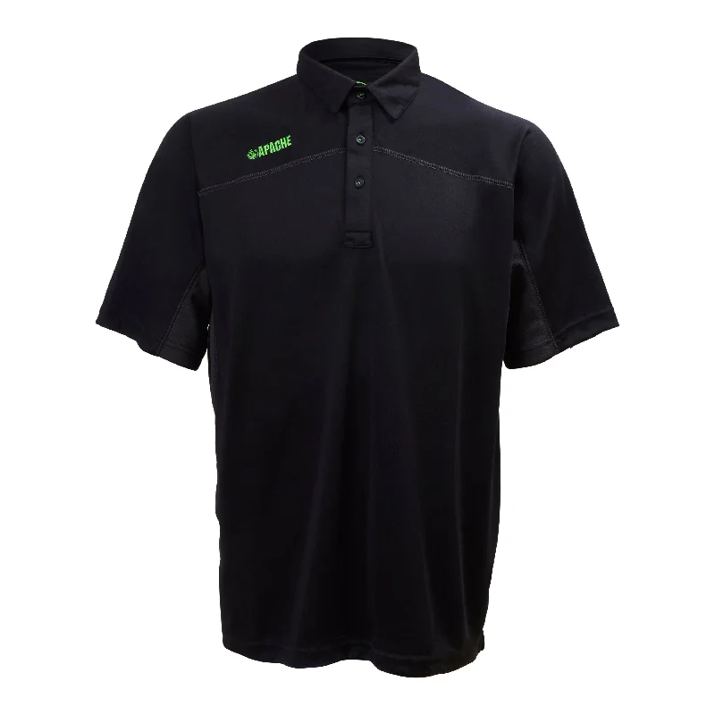 Apache Polo Shirt Langley Black