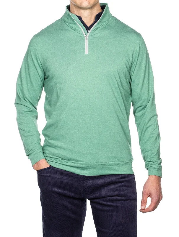 Perth Performance Quarter Zip Grün