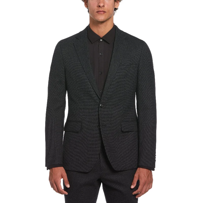 Charcoal Birdseye Suit Separate Jacket