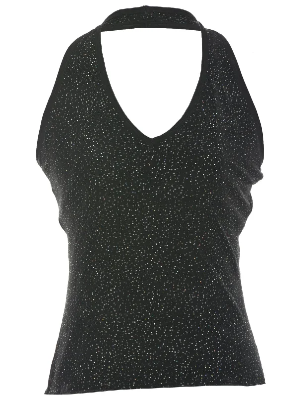 Metallic Evening Top - XS