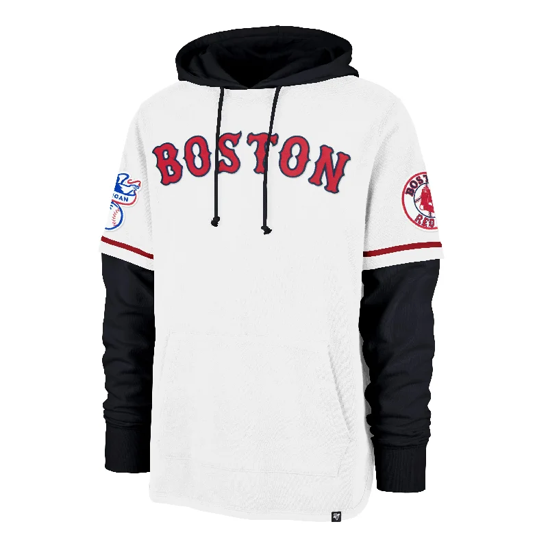 BOSTON RED SOX COOPERSTOWN TRIFECTA '47 SHORTSTOP PULLOVER HOOD