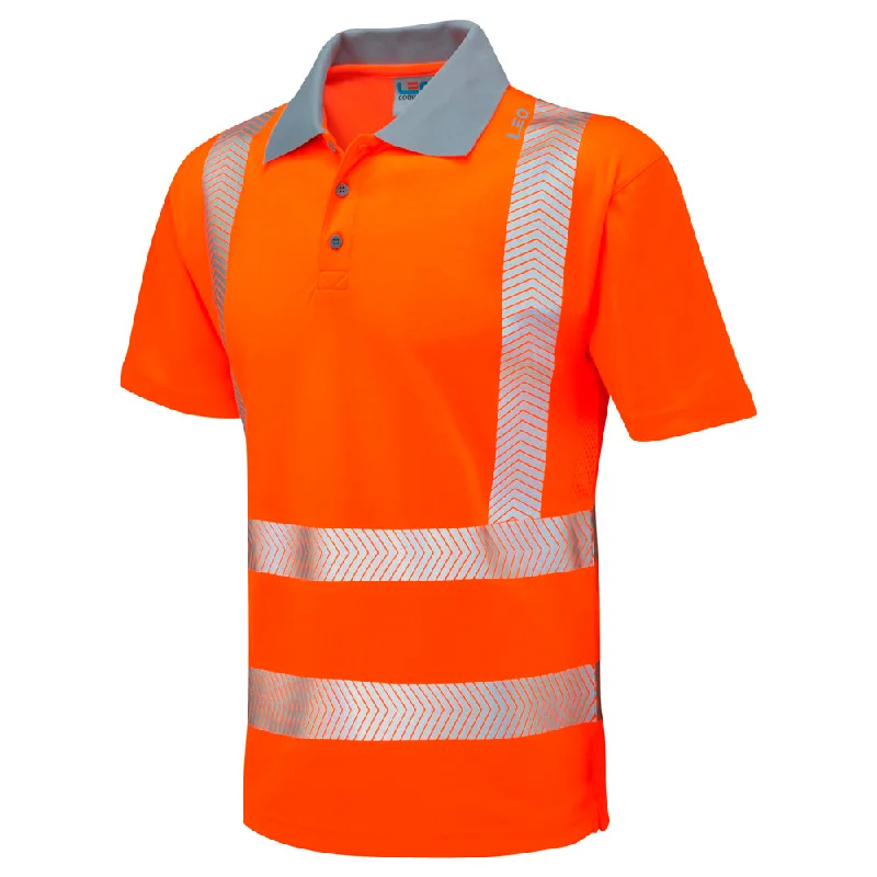 Leo Workwear WOOLACOMBE Leo EcoViz Performance+ Polo Shirt