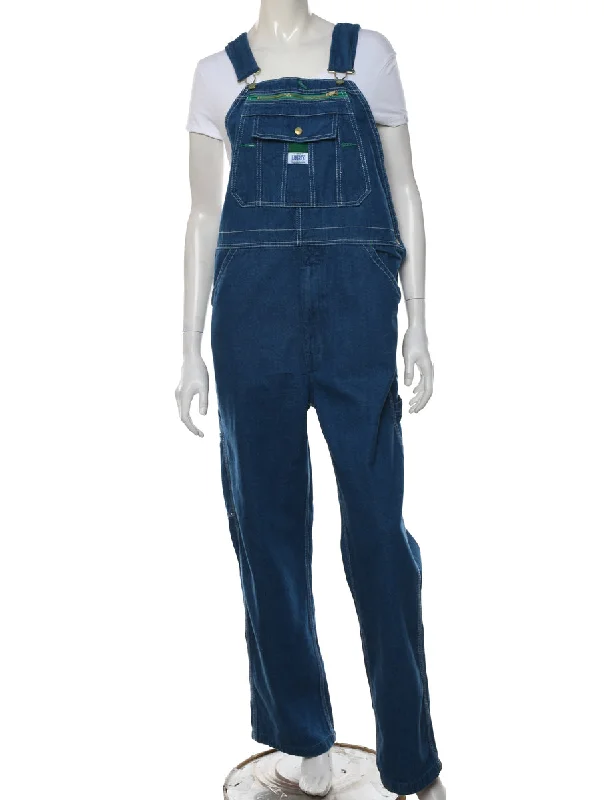 Medium Wash Dungarees - W40 L30