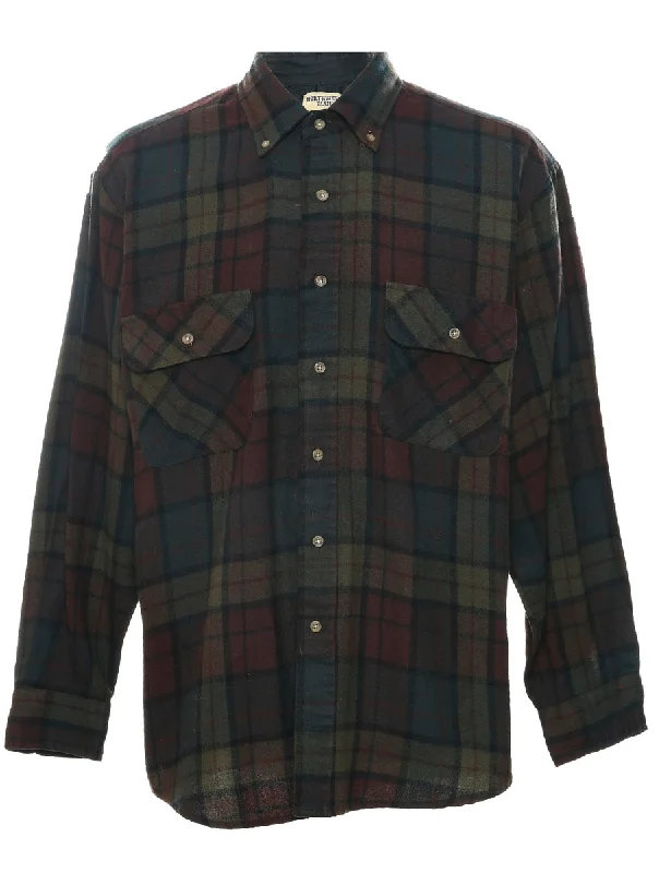 Multi-colour Checked Shirt - L