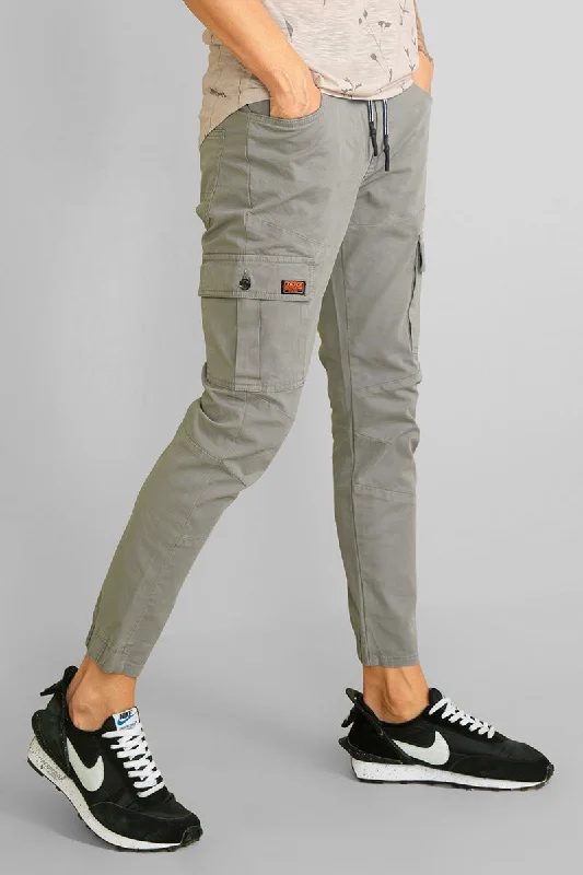 Steezy Grey Cargo Pant