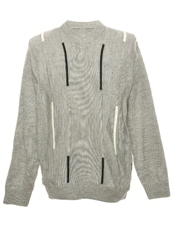 Long Sleeved Jumper - L