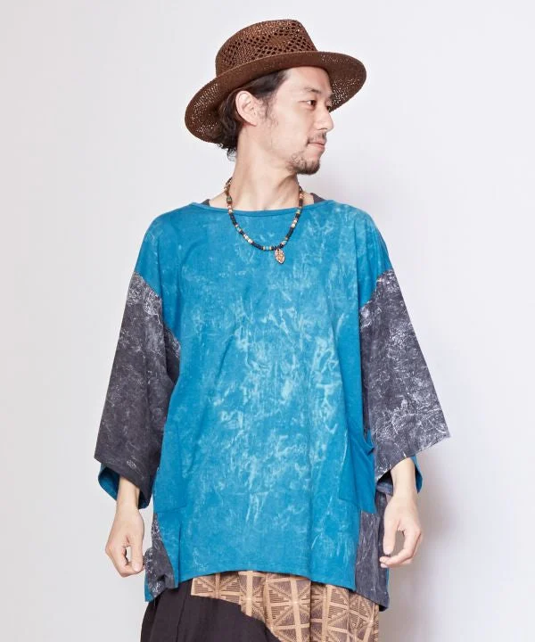 Acid Wash Men's Oversized Top