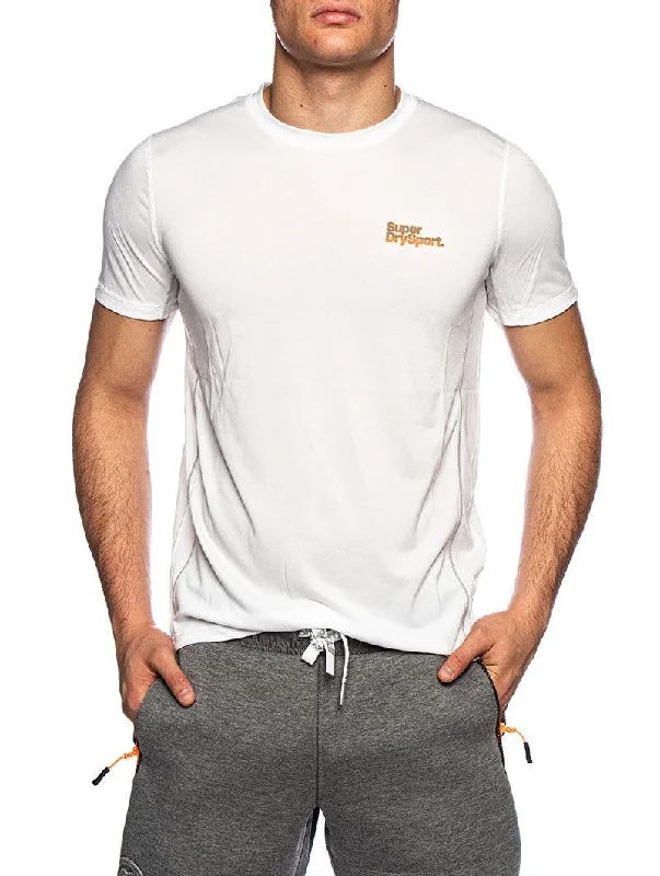 ACTIVE TRAINING S/S T-SHIRT IN WHITE