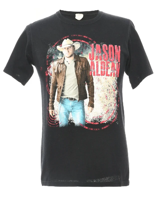 Anvil Jason Alden Printed T-shirt - M