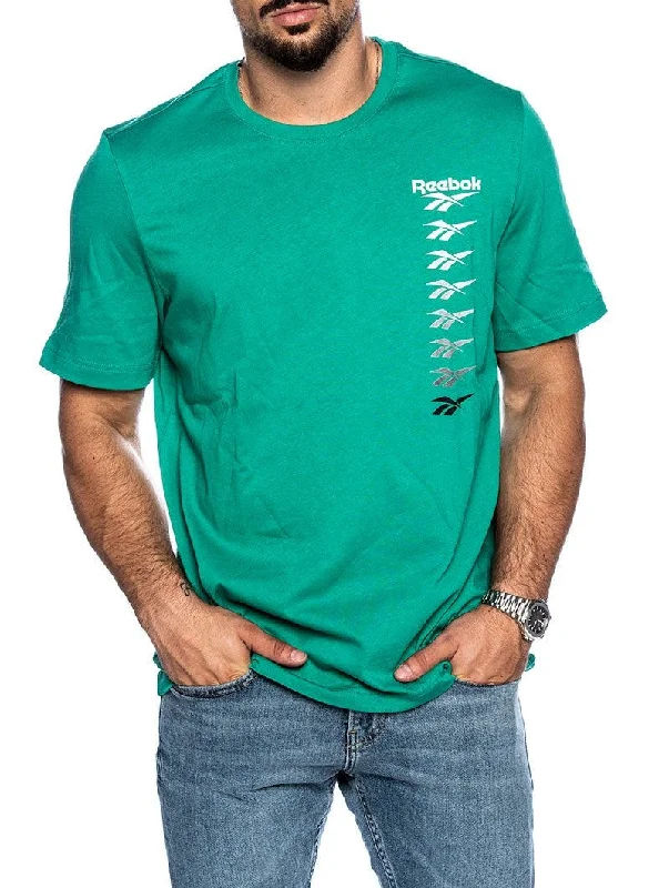 CLVP PRINTED TEE IN GREEN