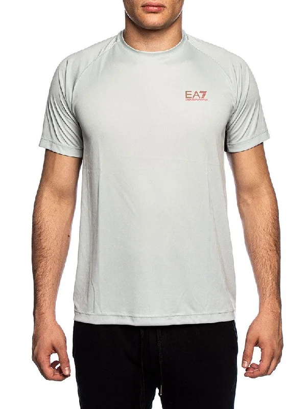 EA7 BASIC T-SHIRT IN BEIGE