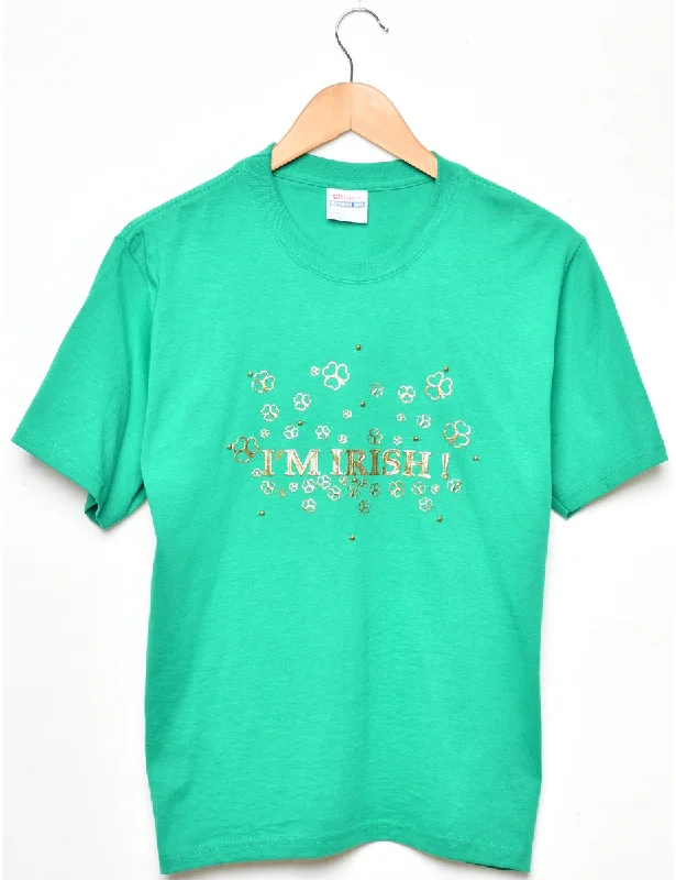 I'M Irish! Printed T-shirt - S