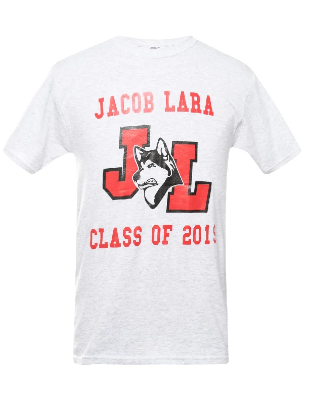 Jacob Lara Printed T-shirt - S