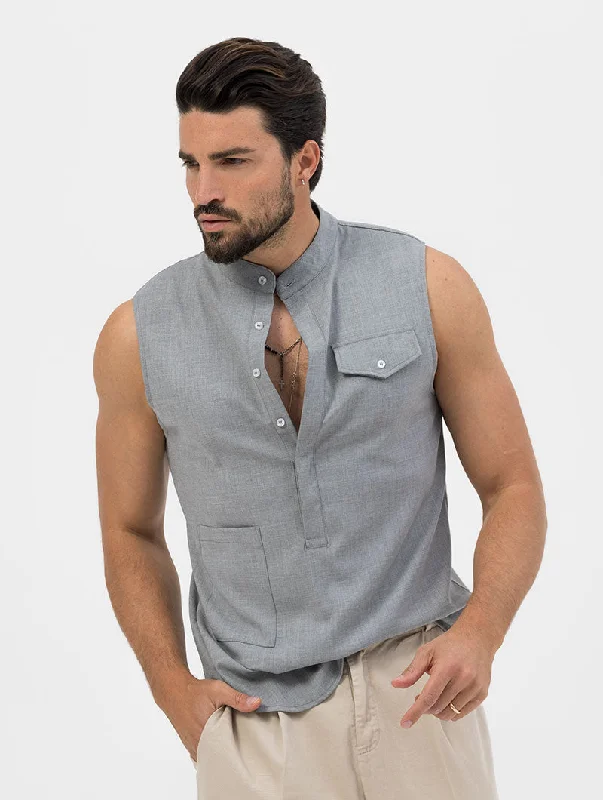 JULIAN TANK IN GREY