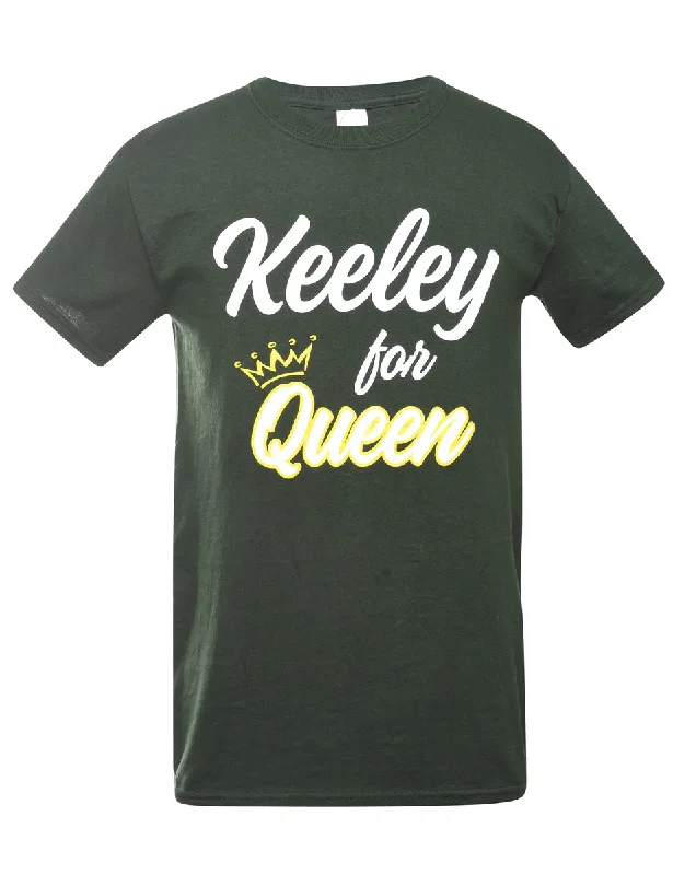 Keeley For Queen Printed T-shirt - S