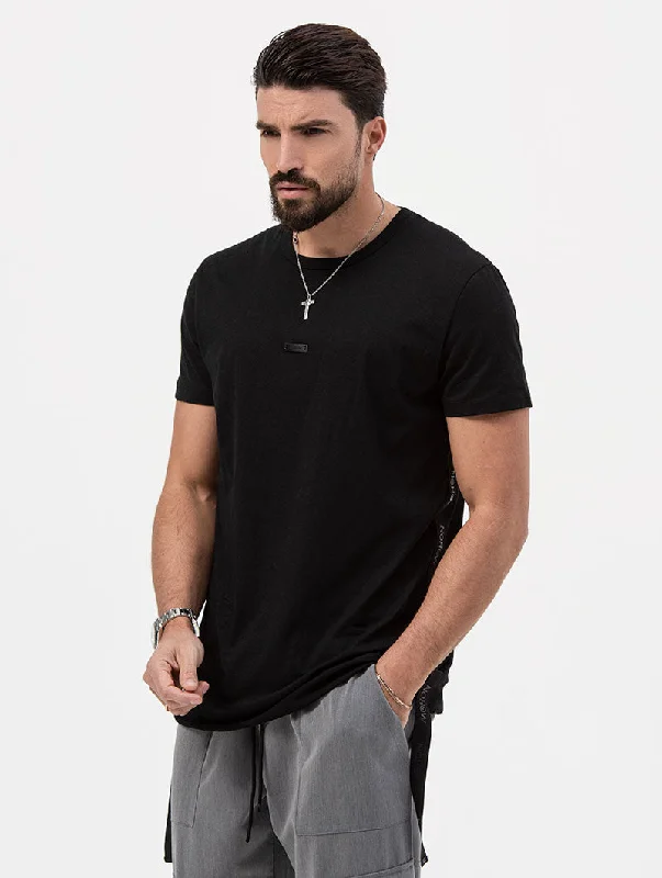 KHALED BASIC T-SHIRT IN BLACK