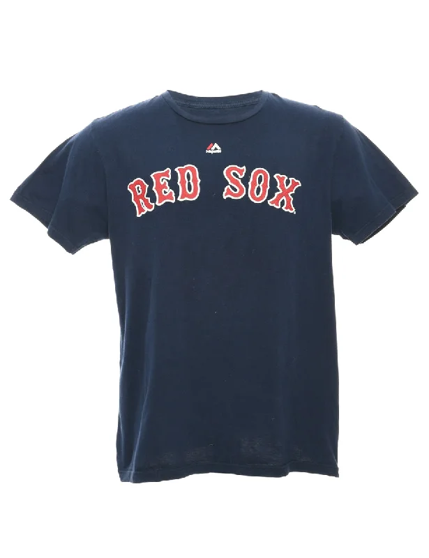 Majestic Red Sox Printed T-shirt - M