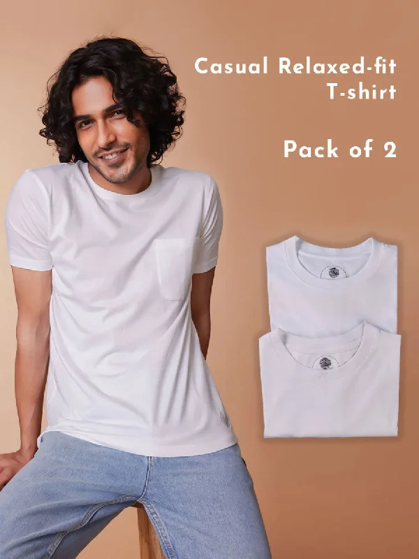 100% Cotton Classic T-shirt - Haven ( Pack of 2)