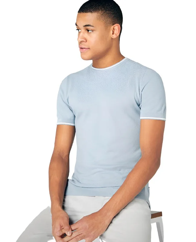 ID30178-Remus Light Blue Crew Tee